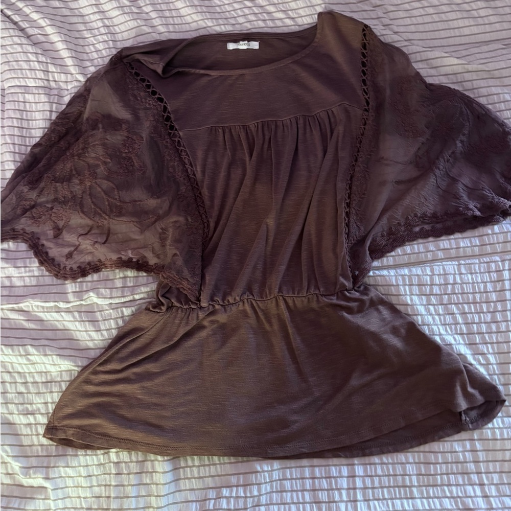 Maurices Chocolate Brown Top